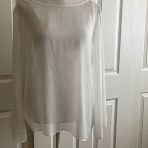 Shimmery Ellen Tracy blouse
